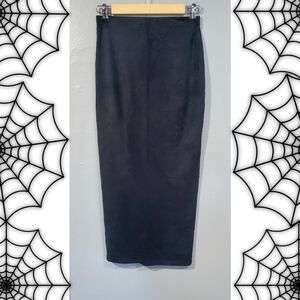 🔥3/$15🔥 Vintage Witchy Bodycon Pencil Microsuede Skirt